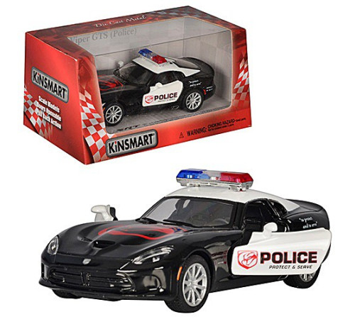 Машина метал. Dodge Viper GTSR (KT5363WP)